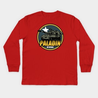 Paladin M109A6 Kids Long Sleeve T-Shirt